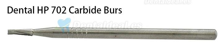 10Pcs HP 702 Bur Dental Carbide Taper Fissure Cross Cut Burs